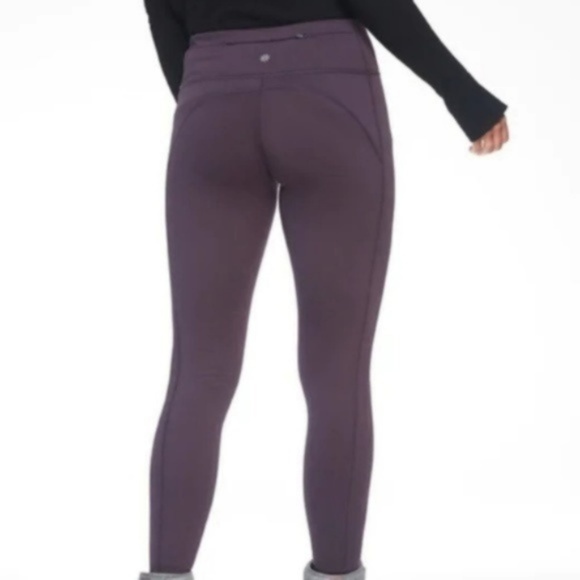 Athleta PrimaLoft Alpine Valley Tights XXS Grey - Picture 3 of 6
